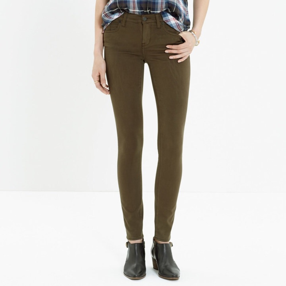 Madewell Skinny Skinny Sateen Jeans